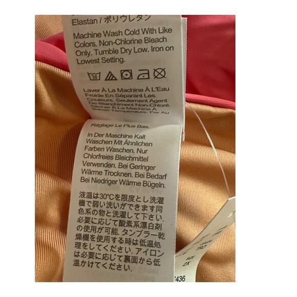 NEW J. Crew Women’s Plus 2X High-rise‎ Bikini Bottom In Pink NWT - Picture 4 of 6